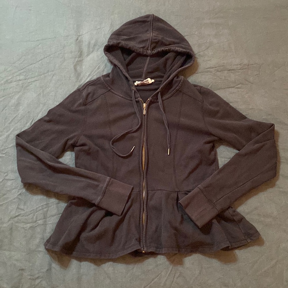 Anthropologie Saturday Sunday Black Hoodie Medium